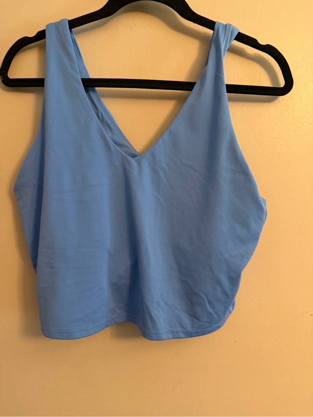 all in motion Light Blue V-Neck Tank Top